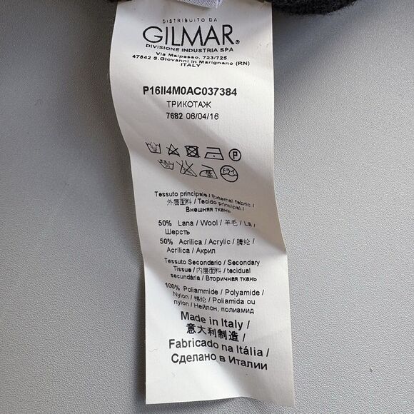 ICEBERG Frayed Knit Skirt Wool Blend ALine Colorful Women Medium Cybergoth Italy - Picture 10 of 12